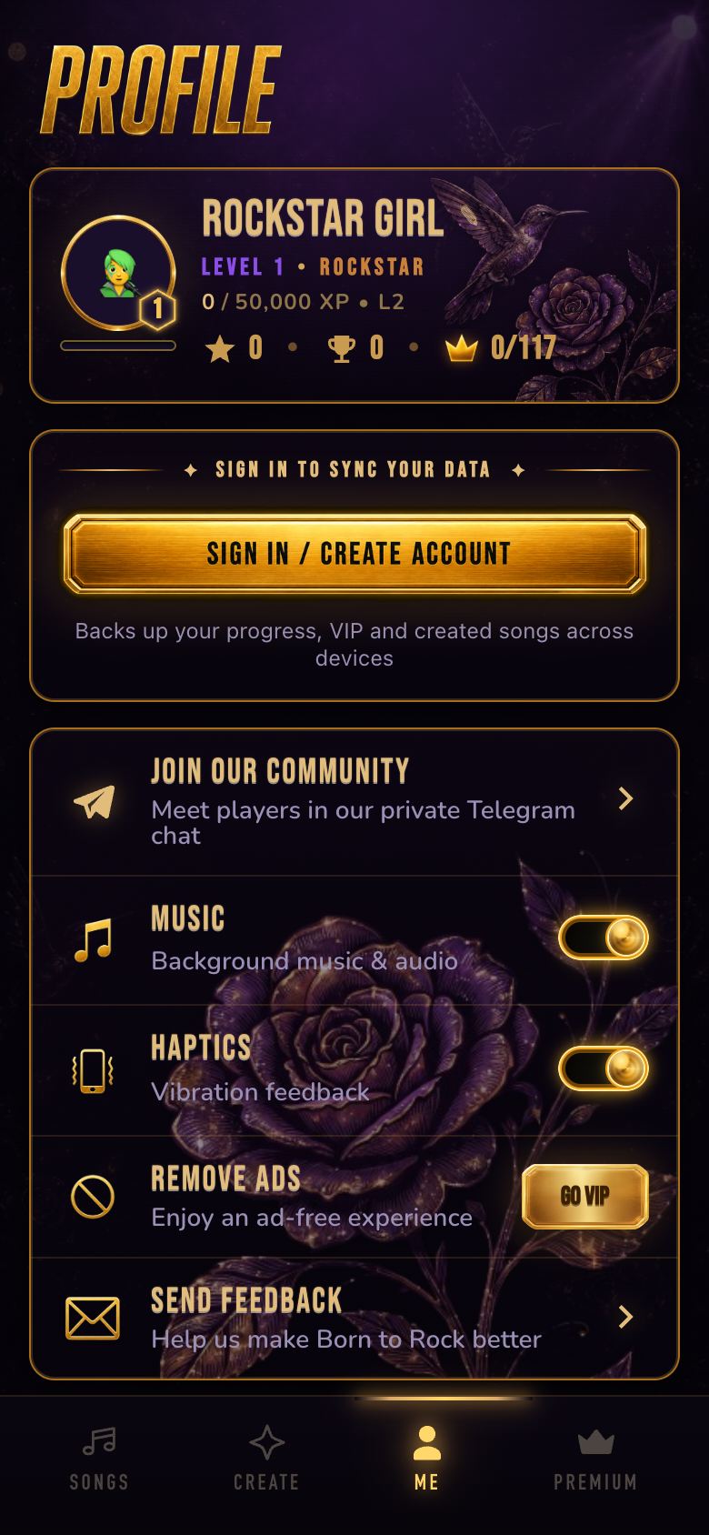 Your rockstar profile